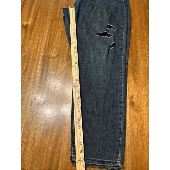 Aeropostale Mid-Rise Ankle Jegging Jeans Women's Size 12 Cotton Blend Blue Denim - Picture 9 of 9